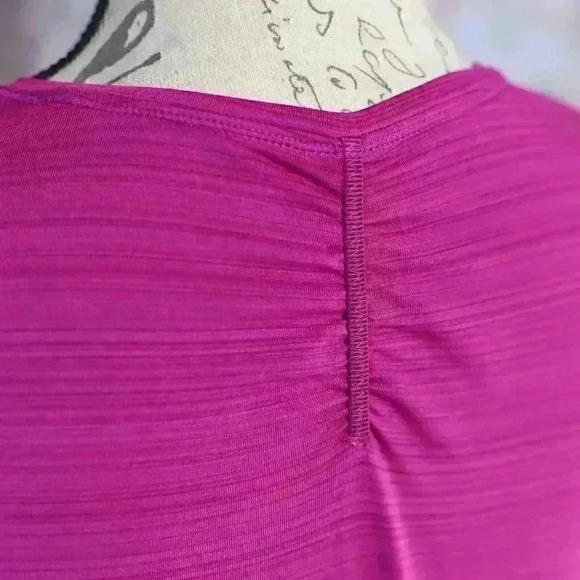 Athleta Womens Tank Top Pink Racerback Athletic Workout Sleeveless Shirt Small - Picture 12 of 15